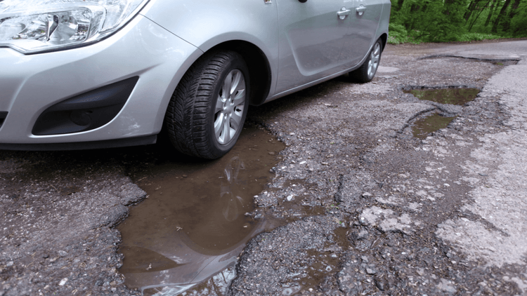 Potholes and insurance make a winning combination